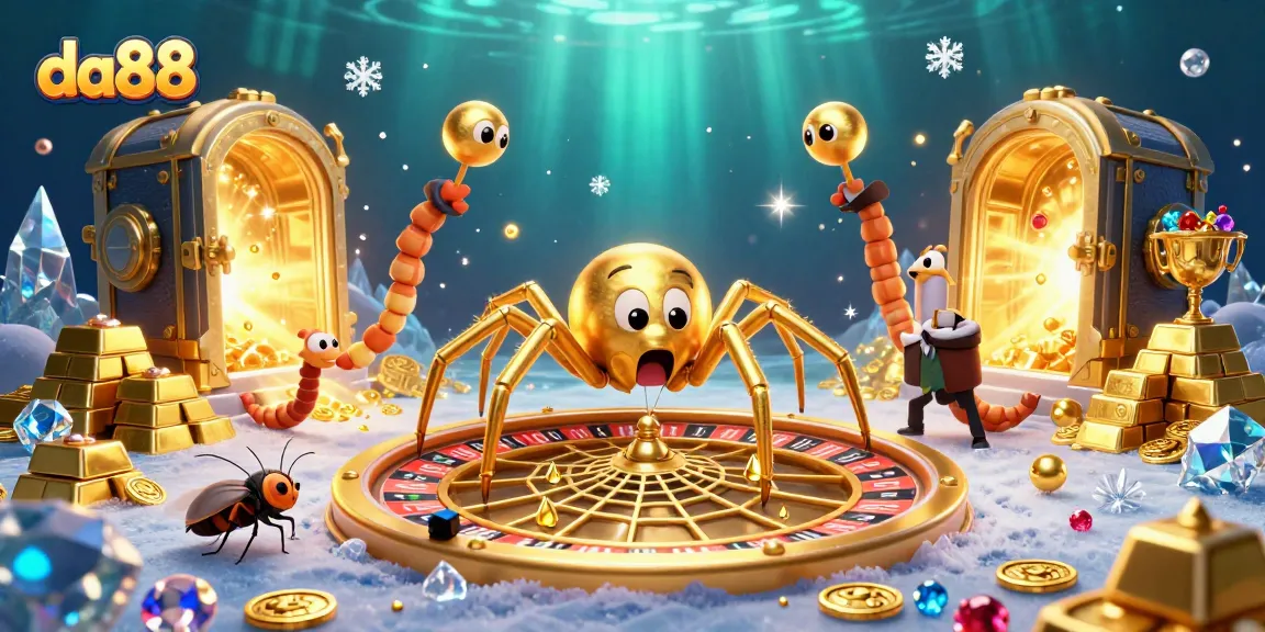 Engage in thrilling bets at da88's lively roulette scene with enchanting casino elements.