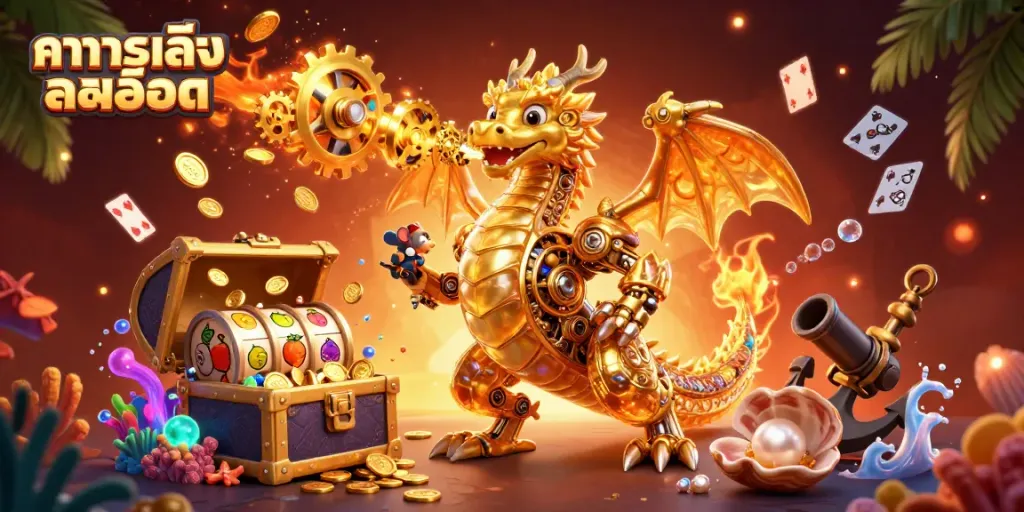 การลองเล่นสล็อตออนไลน์กับมังกรทอง 3D ที่เต็มไปด้วยความมหัศจรรย์