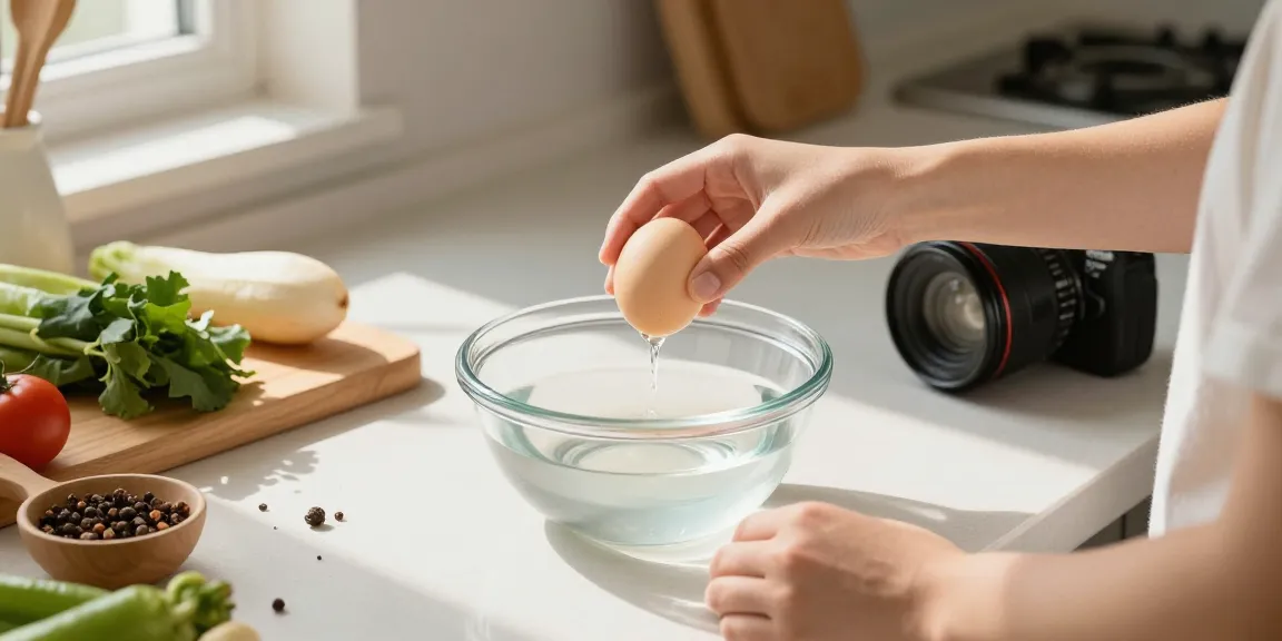 Panduan menguji kesegaran telur menggunakan Egg Float Test di dapur NAGA2000 di https://www.eggfloattest.com/contact.
