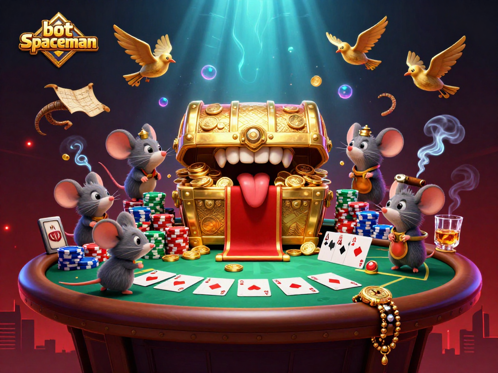 Win big with the bot spaceman in this 3D casino adventure showcasing thrilling gaming elements.