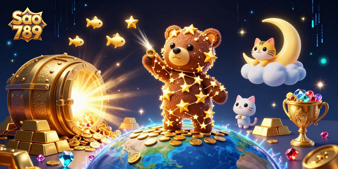 Scoop exciting wins with Sao 789 while exploring a magical world of treasure and vibrant casino activities.