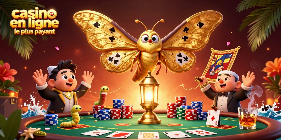 Profitez de l'expérience du casino en ligne le plus payant avec cette illustration captivante d'une scène de jeu dynamique.
