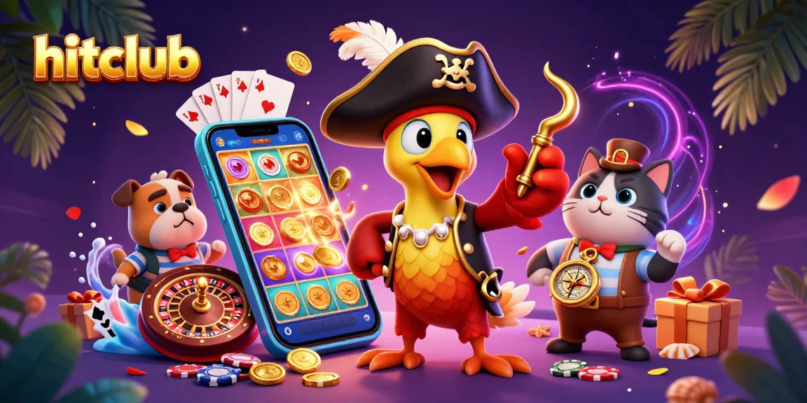 Join the hitclub for epic wins spinning slots and collecting treasures in a pirate-themed casino adventure.