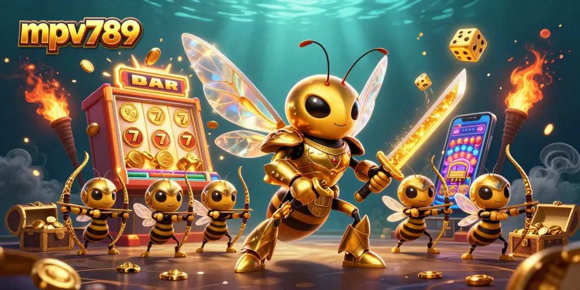 Experience thrilling wins at mpv789 casino with vibrant 3D illustrations of lively gambling elements.