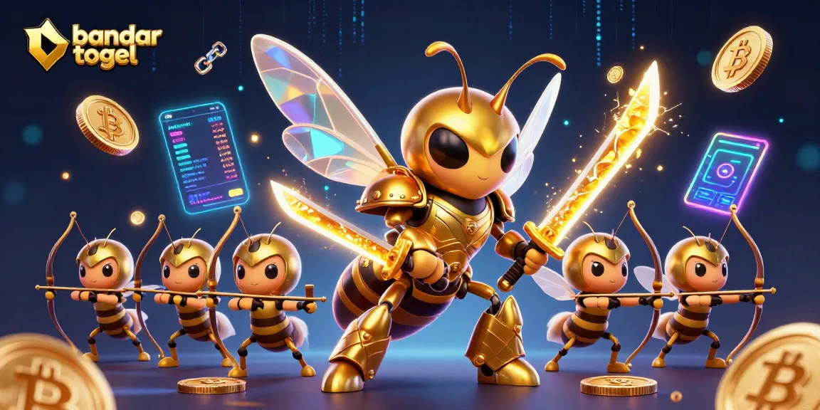 Engage with bandar togel challenges in an immersive 3D gaming illustration.