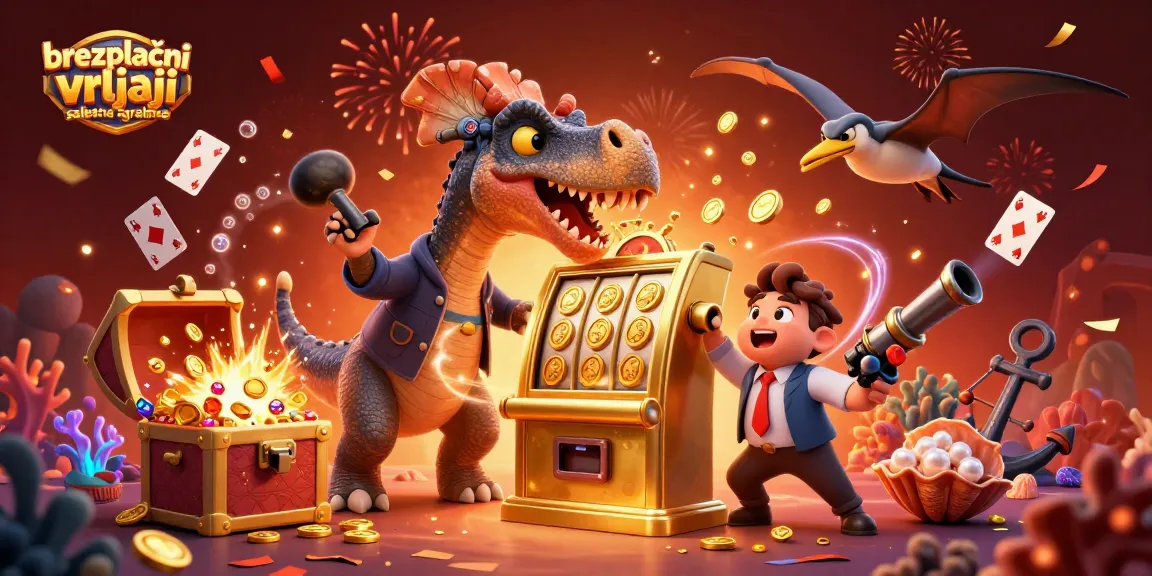 Brezplačni vrtljaji spletne igralnice osrečujejo igralce s jackpot dobitki in dinozavrsko zabavo.