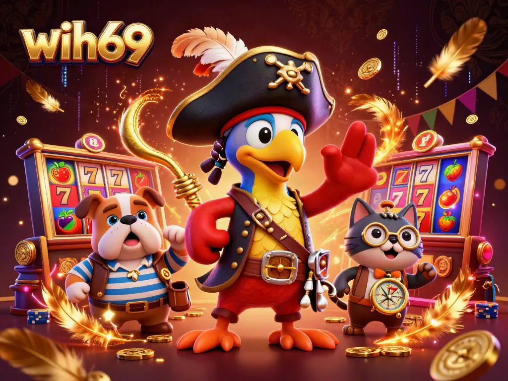 Slot permainan mendebarkan di wih69 dengan karakter lucu yang siap bermain.