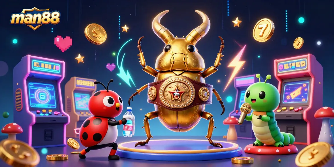 Experience man88's epic casino showdown featuring dynamic characters and thrilling game elements in vivid detail.