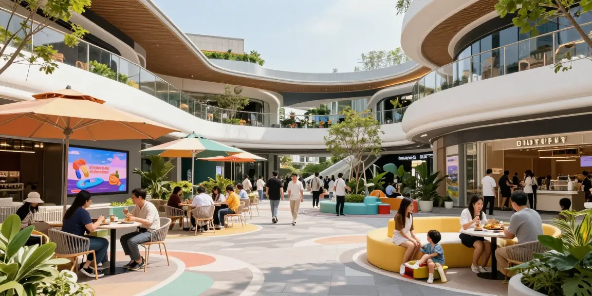 Explore an entertainment hub at www.mgoldproperties.com showcasing vibrant shopping and dining experiences.