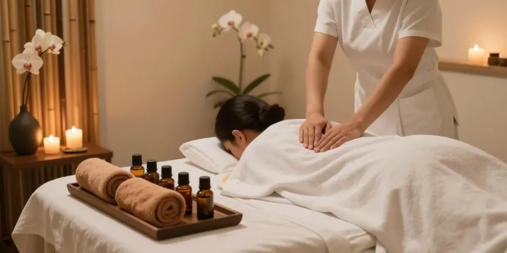 Nuru massage midtown manhattan offers a luxurious spa treatment featuring soothing massage therapy designed for relaxation and rejuvenation.