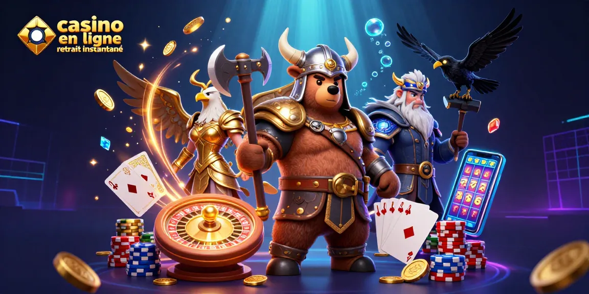 Profitez des gains avec le casino en ligne retrait instantané et des personnages 3D captivants.