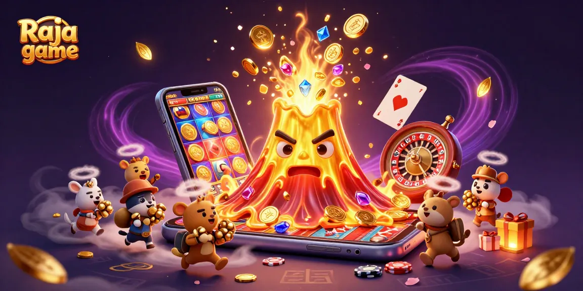 Enjoy thrilling gaming experiences and win rewards on Raja game's exciting platform.