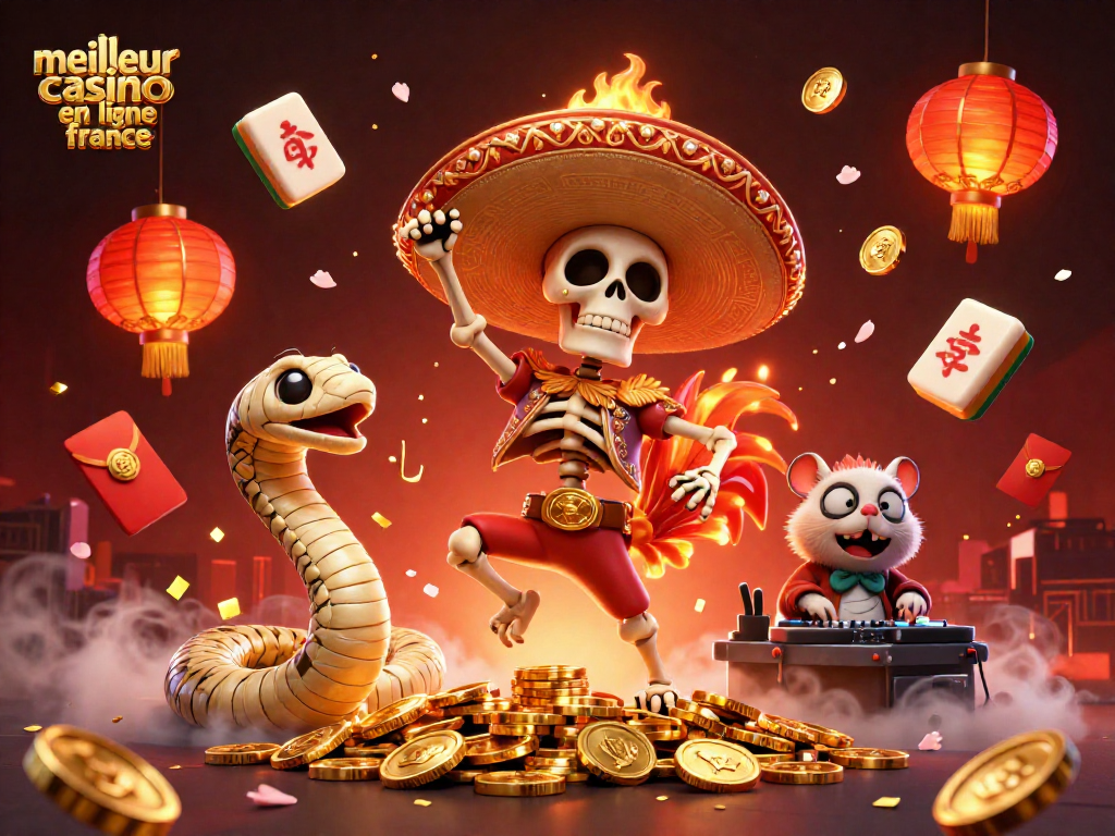 Faites une victoire sur le meilleur casino en ligne France avec des animations colorées et festives.