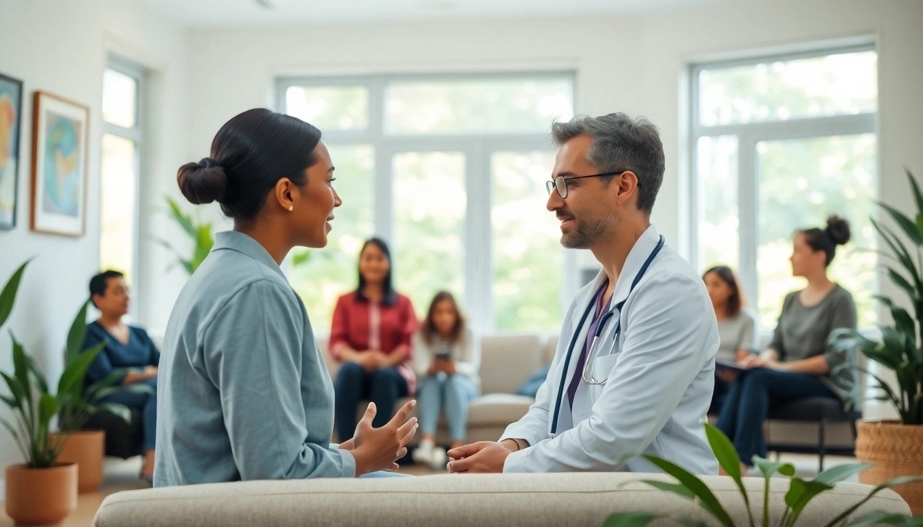 Engage with mental health care in a peaceful therapy setting highlighting support and empathy.