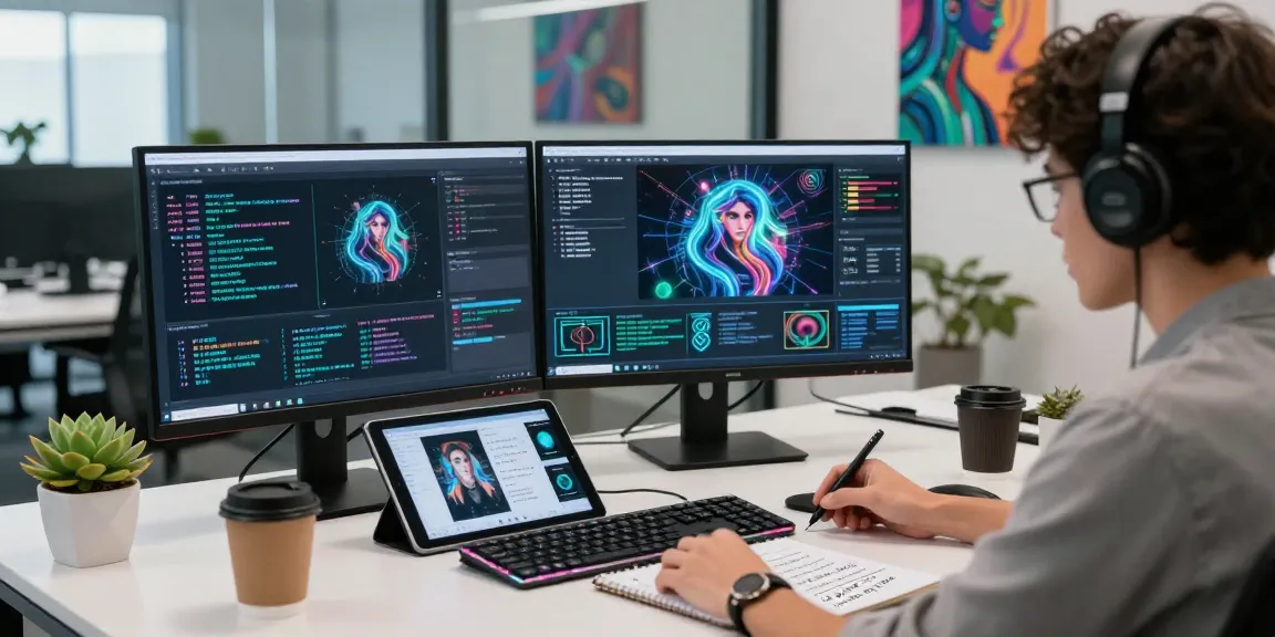 AI Image Detector analysis in a modern digital workspace with advanced tools.